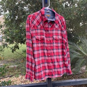 Jachs Girlfriend BEA Plaid Flannel Shirt